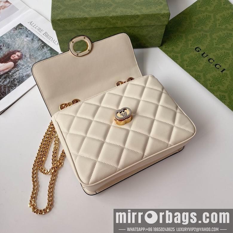 Gucci Bags 1:1 740834 25X19.5X8cm YG 3colour