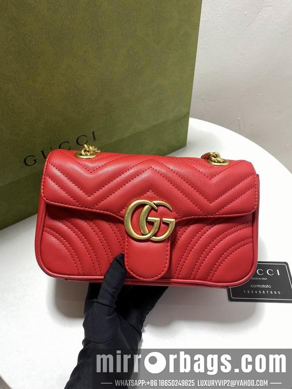 Gucci Bags 1:1 446744 22cm XMY 4colour