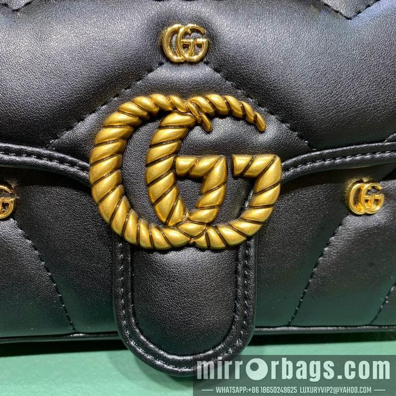 Gucci Bags 1:1 446744 23X14X6cm DF 2colour-1