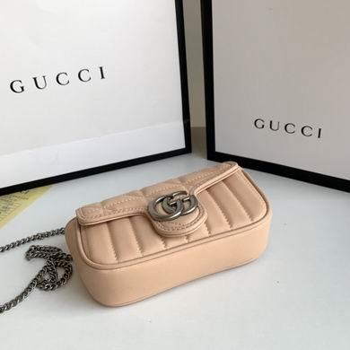 Gucci Bags 1:1 476433 16.5X10.2X5.1cm DF 4colour