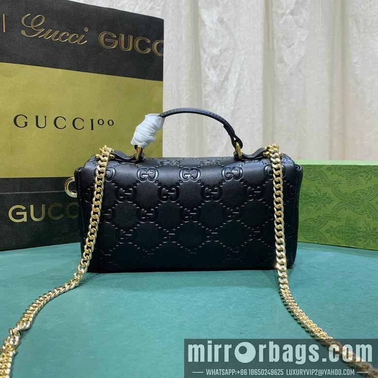 Gucci Bags 1:1 806017 21.1X12.4X4.6cm DF 2colour