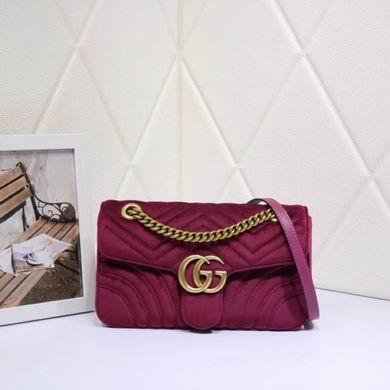 Gucci Bags 1:1 443497 26X15.5X6cm DF 4colour