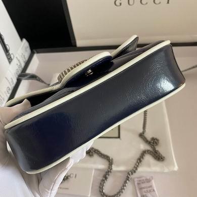 Gucci Bags 1:1 574969 16.5X10.2X5.1cm DF 2colour