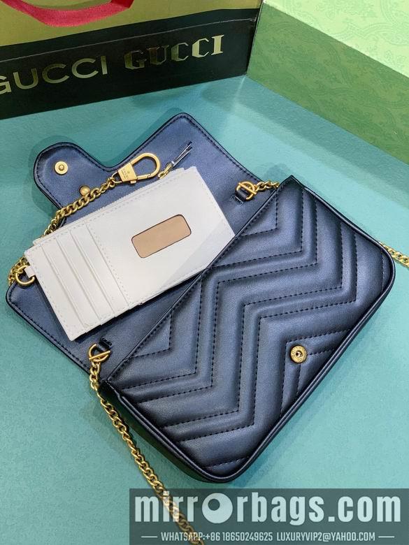 Gucci Bags 1:1 751526 21X11X5cm DF 2colour
