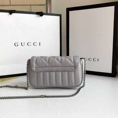 Gucci Bags 1:1 476433 16.5X10.2X5.1cm DF 4colour