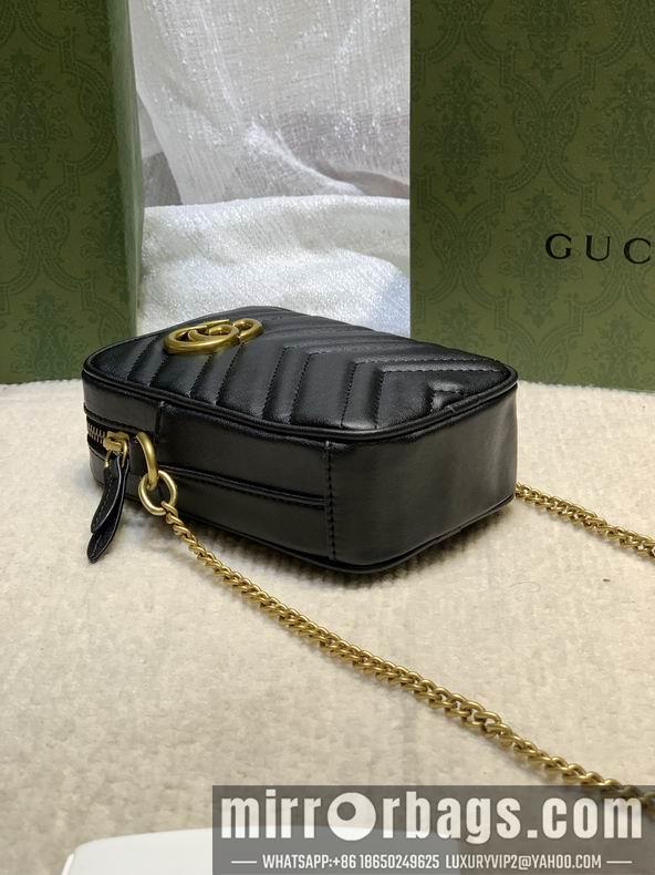 Gucci Bags 1:1 GG Marmont 598597 10.5x17x5cm df02