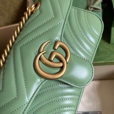 Gucci Bags 1:1 446744 23X14X6cm YG 2colour