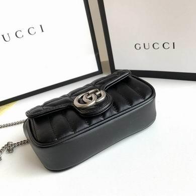 Gucci Bags 1:1 476433 16.5X10.2X5.1cm DF 4colour