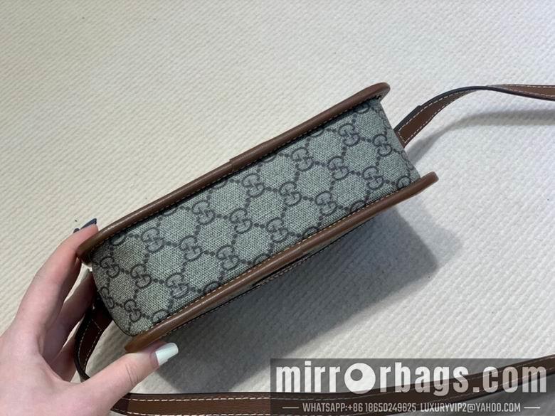 Gucci Bags 1:1 WD658572啡棕 22.5X14X7