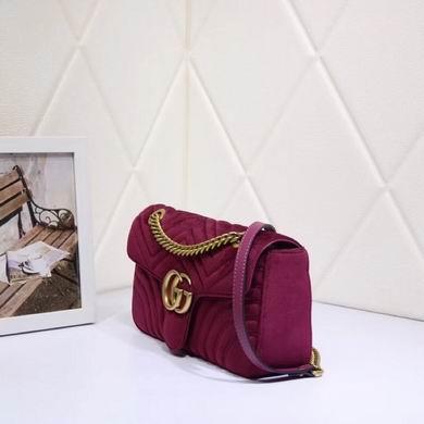 Gucci Bags 1:1 443497 26X15.5X6cm DF 4colour