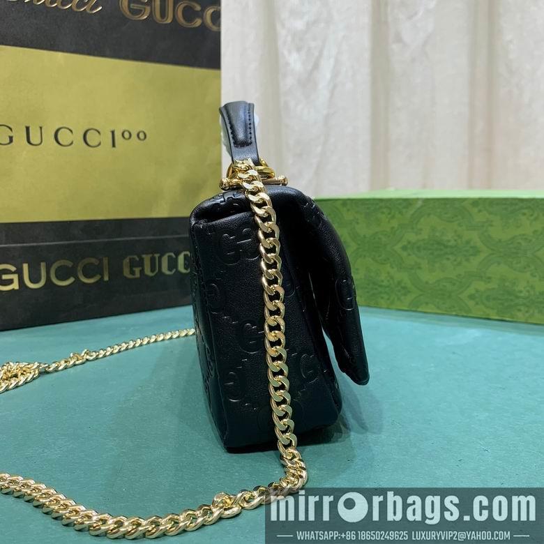 Gucci Bags 1:1 806017 21.1X12.4X4.6cm DF 2colour
