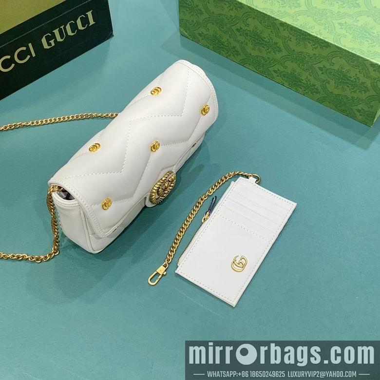 Gucci Bags 1:1 768293 12X21X5cm DF 2colour