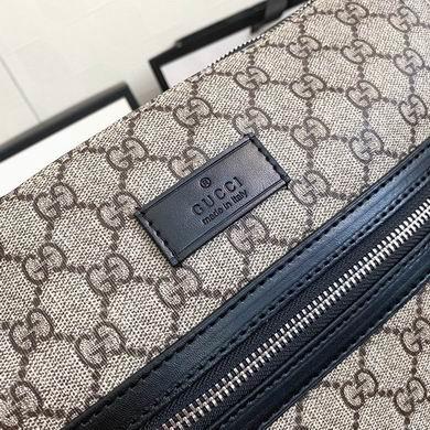 Gucci Bags 1:1 WD474137啡胶 27X28.5X5