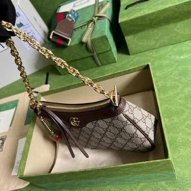 Gucci Bags 1:1 735132 25X15.5X6cm YG 3colour