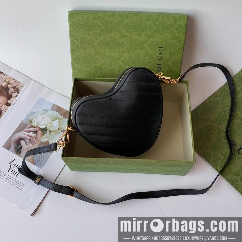 Gucci Bags 1:1 751628 20X17.5X6.5cm YG 4colour