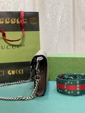 Gucci Bags 1:1 731782 25X14X4cm DF 4colour