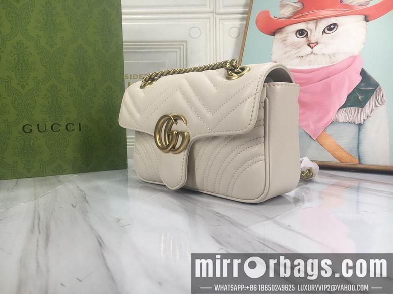 Gucci Bags 1:1 446744 22X6X13cm DF 2colour
