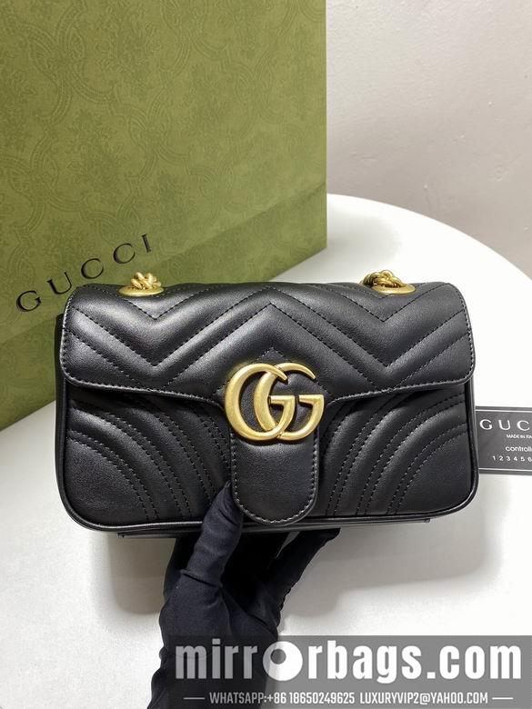 Gucci Bags 1:1 446744 22cm XMY 4colour