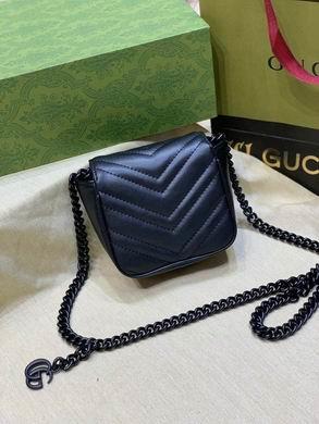 Gucci Bags 1:1 739599 12X12.5X7cm DF 4colour