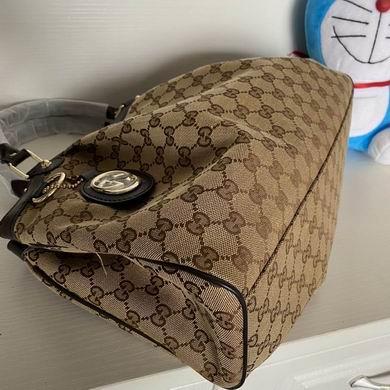 Gucci Bags 1:1 WD211944杏啡 36X22X12