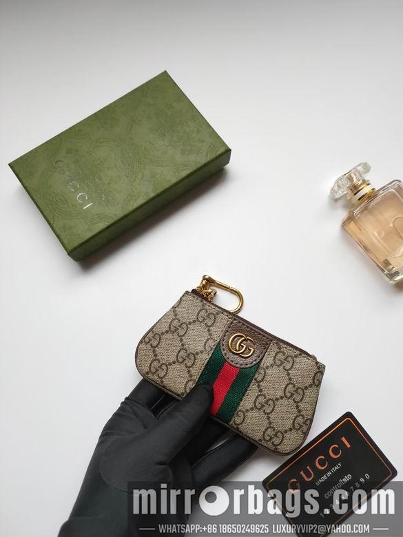 Gucci Bags 1:1 671722 12X7.5X1.5cm YG 1