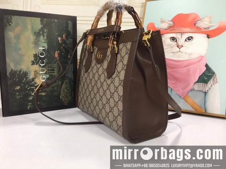 Gucci Bags 1:1 WD660195啡色 27X24X11
