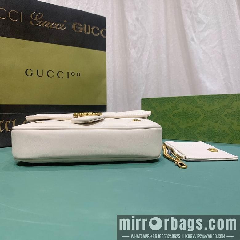 Gucci Bags 1:1 768293 12X21X5cm DF 2colour
