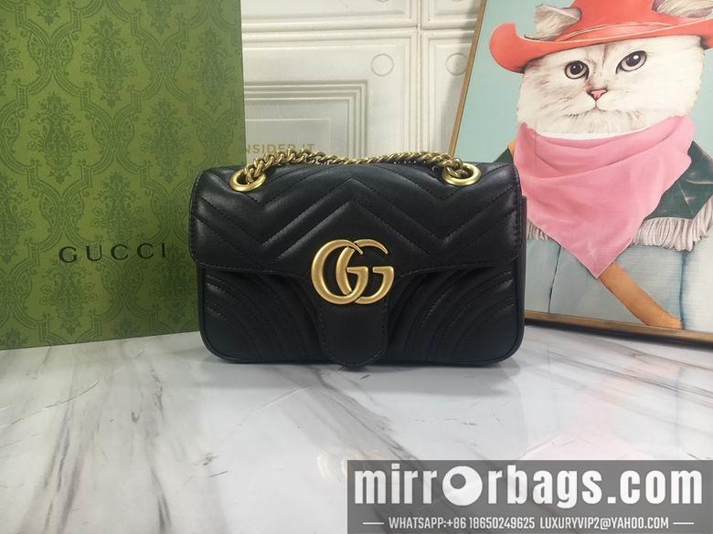 Gucci Bags 1:1 446744 22X6X13cm DF 2colour