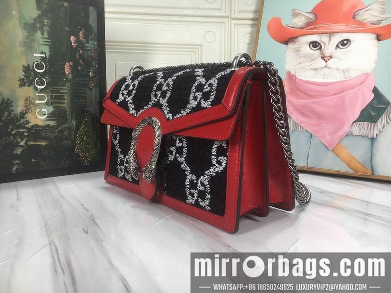 Gucci Bags 1:1 WD400249黑底花 28X18X9