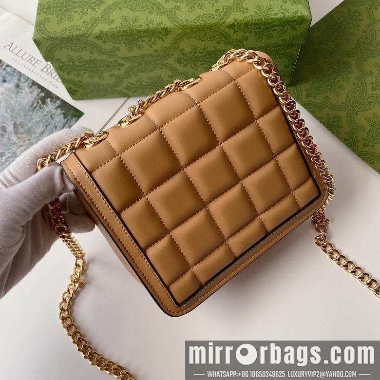 Gucci Bags 1:1 741457 18X14.5X8cm YG 4colour
