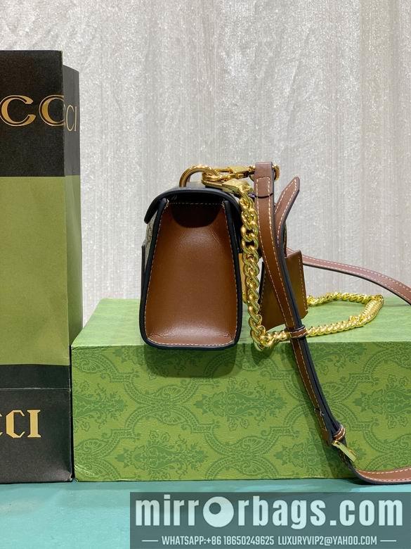 Gucci Bags 1:1 Padlock 735103 22X11.5X7.5cm DF 2colour