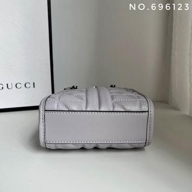 Gucci Bags 1:1 696123 16X19X7cm DF 3colour