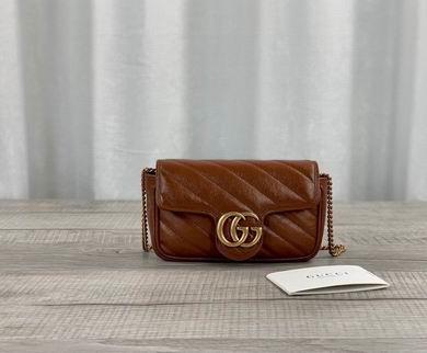 Gucci Bags 1:1 476433 16.5X10X4.5cm YG 4colour