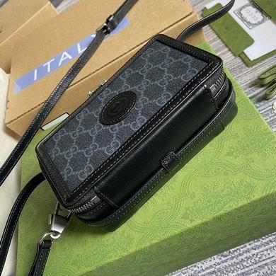 Gucci Bags 1:1 671674 18X10X7cm YG 2colour