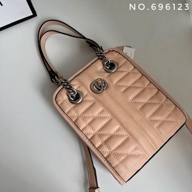 Gucci Bags 1:1 696123 16X19X7cm DF 3colour