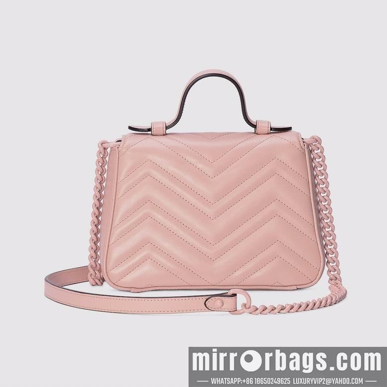Gucci Bags 1:1 702563 21X15.5X8cm YG 2colour
