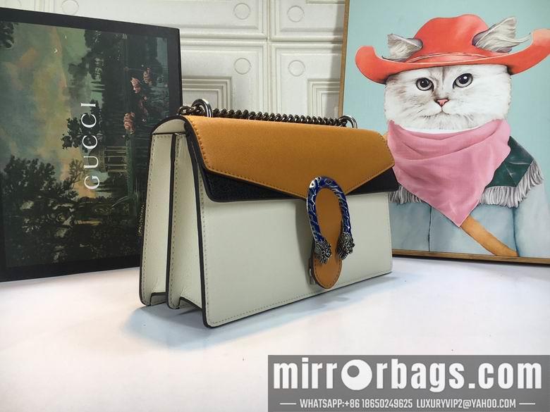 Gucci Bags 1:1 WD400249克白黄 28X18X9