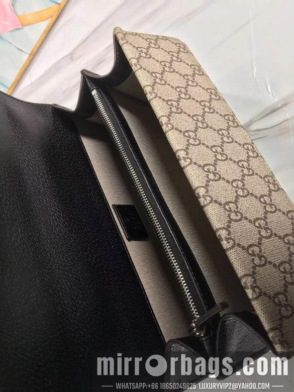 Gucci Bags 1:1 WD400249啡印花 28X18X9
