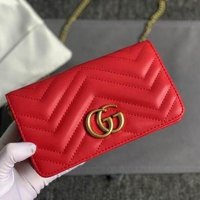 Gucci Bags 1:1 488426 18X10.5X4.5cm DF 4colour