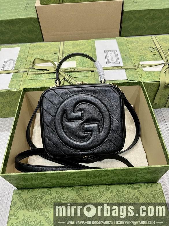Gucci Bags 1:1 744434 17X15X9cm YG 3colour