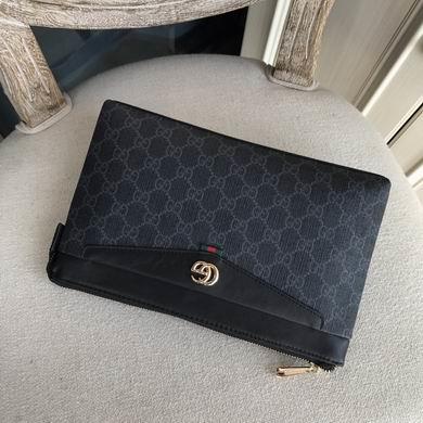 Gucci Bags 1:1 7536-4 28X18X2.5cm WP 2colour