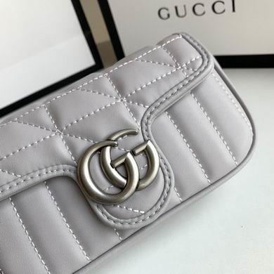 Gucci Bags 1:1 476433 16.5X10.2X5.1cm DF 4colour