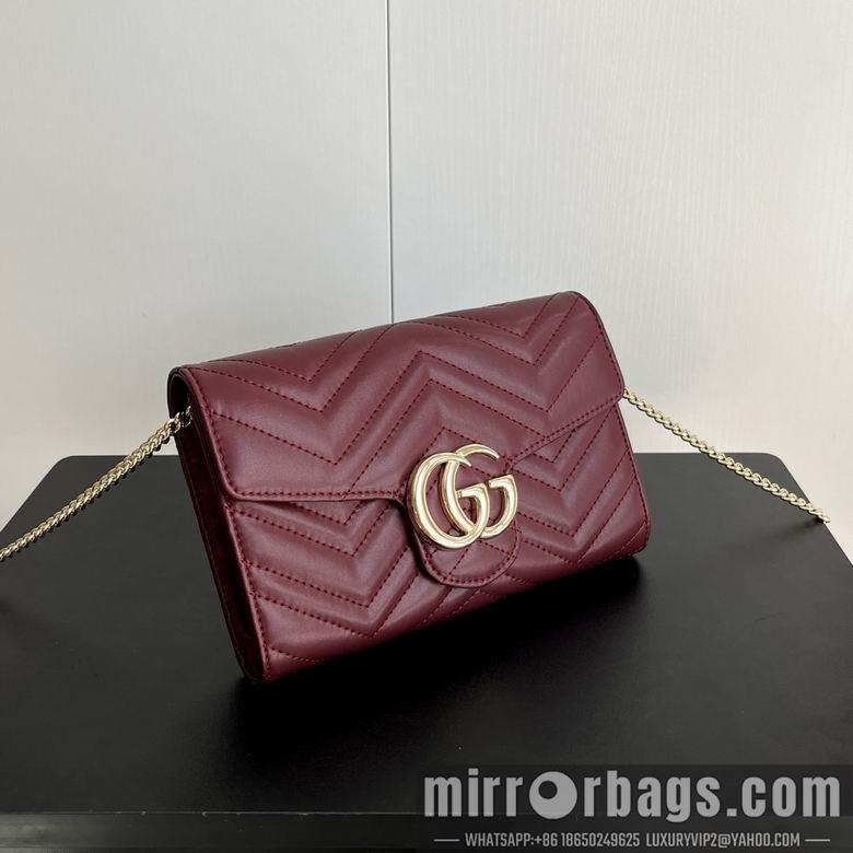 Gucci Bags 1:1 474575 20X13X6cm DF 2colour