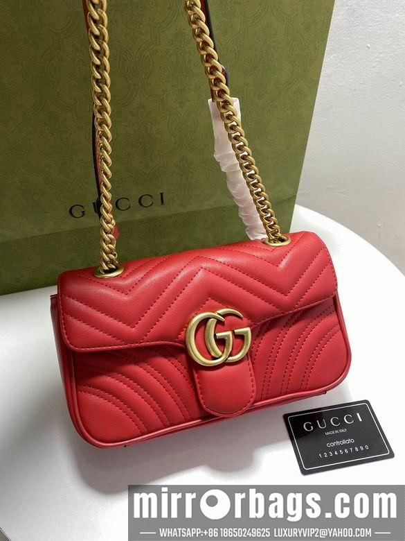 Gucci Bags 1:1 446744 22cm XMY 4colour