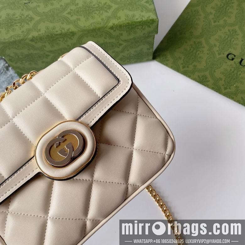 Gucci Bags 1:1 741457 18X14.5X8cm YG 4colour