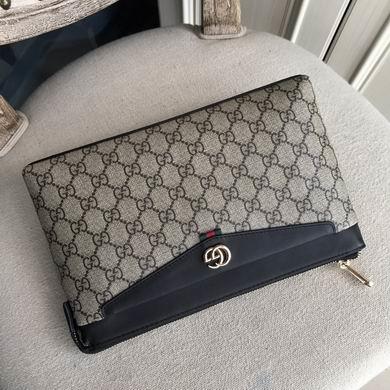 Gucci Bags 1:1 7536-4 28X18X2.5cm WP 2colour