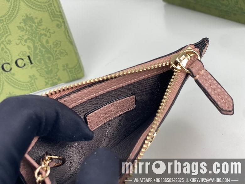 Gucci Bags 1:1 701070 12.5X7X1.5cm YG 2