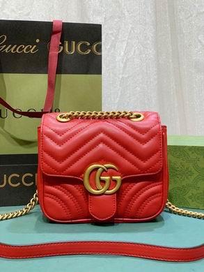 Gucci Bags 1:1 18X15X8cm 022102 DF 4colour