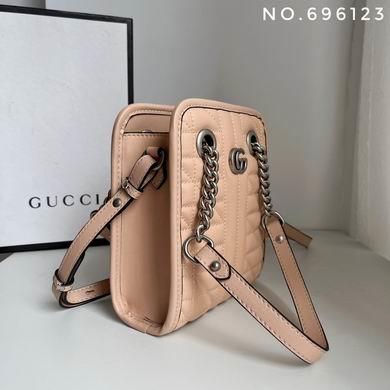 Gucci Bags 1:1 696123 16X19X7cm DF 3colour
