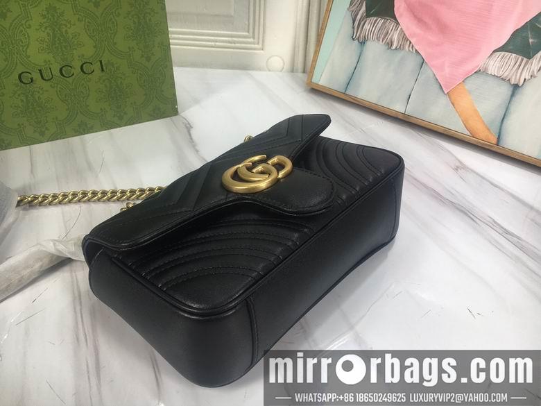 Gucci Bags 1:1 446744 22X6X13cm DF 2colour